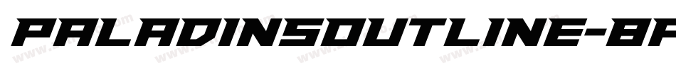 PaladinsOutline-8PE0字体转换