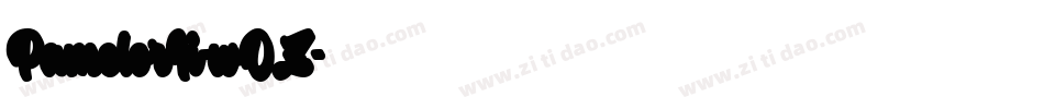 PamelorIi-wOZ字体转换