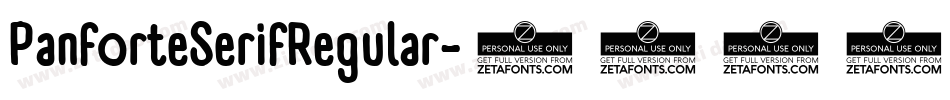 PanforteSerifRegular-4189字体转换 PanforteSerifRegular-4189字体转换