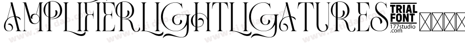 AmplifierLightLigatures字体转换