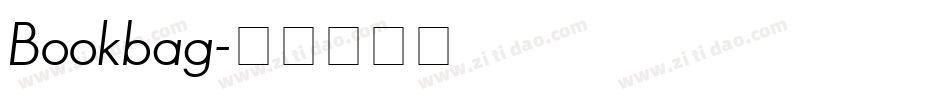 Bookbag字体转换