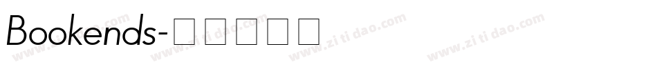 Bookends字体转换