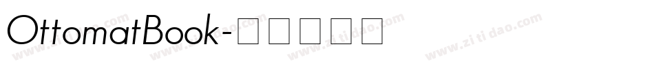 OttomatBook字体转换