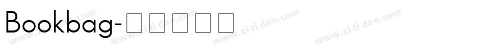 Bookbag字体转换