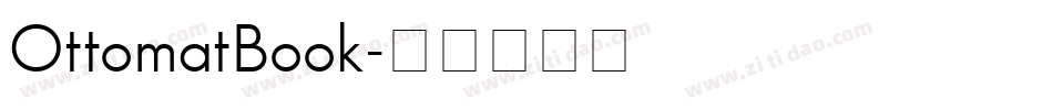 OttomatBook字体转换