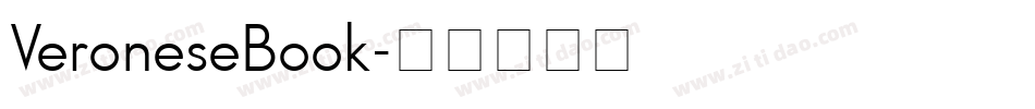 VeroneseBook字体转换