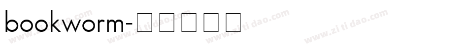 bookworm字体转换