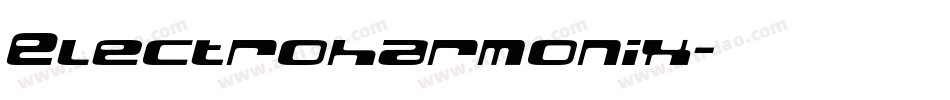 Electroharmonix字体转换