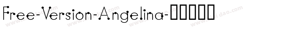 Free-Version-Angelina字体转换
