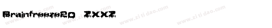 Brainfreeze20-ZXXZ字体转换