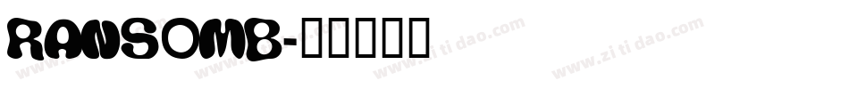 RANSOMB字体转换