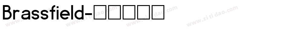 Brassfield字体转换