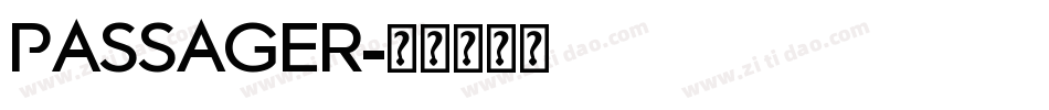 Passager字体转换