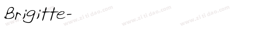 Brigitte字体转换