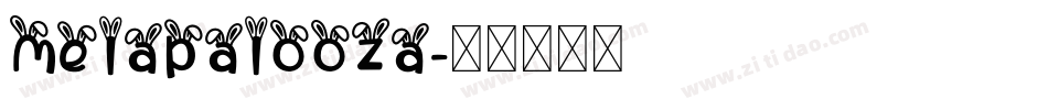 Melapalooza字体转换