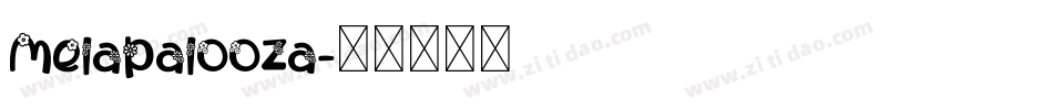 Melapalooza字体转换