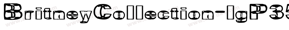 BritneyCollection-lgP35字体转换