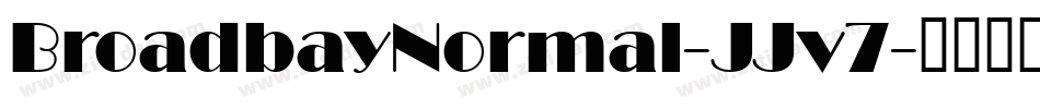 BroadbayNormal-JJv7字体转换