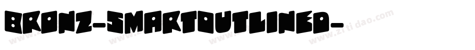 Bronz-SmartOutlined字体转换