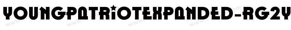 YoungPatriotExpanded-rg2yL字体转换