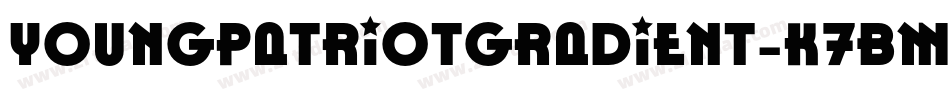 YoungPatriotGradient-K7BMl字体转换