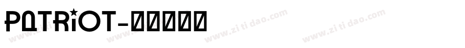 Patriot字体转换