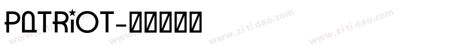 Patriot字体转换