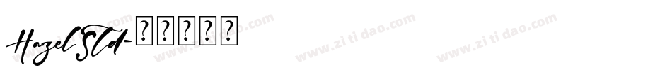 HazelStd字体转换