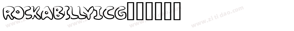 RockABillyICG字体转换