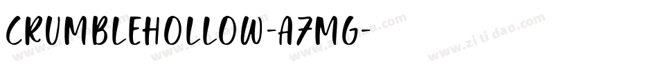 CrumbleHollow-a7mg字体转换