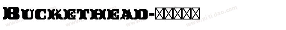 Buckethead字体转换