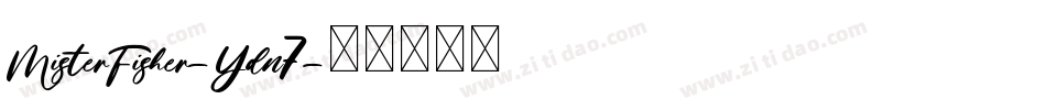MisterFisher-Ydn8字体转换