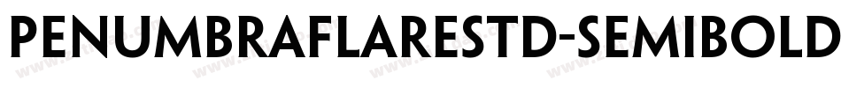 PenumbraFlareStd-Semibold字体转换