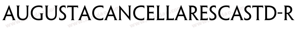 AugustaCancellarescaStd-Reg字体转换
