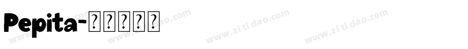 Pepita字体转换