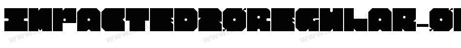 Impacted20Regular-0Wl8o字体转换