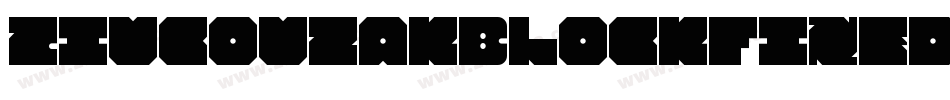 ZivcovzakBlockFixed20Regular-lggpe字体转换