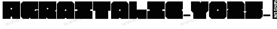 AgraItalic-yo25字体转换