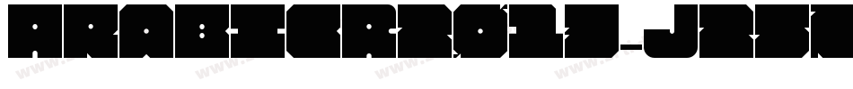 ArabicR2013-J25x字体转换