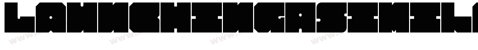 LaunchingASimilarOneRegular-xw25字体转换