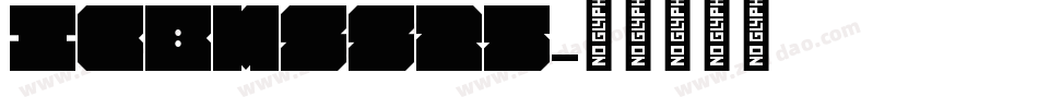 icbmss25字体转换