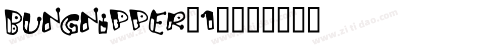 Bungnipper(1)字体转换