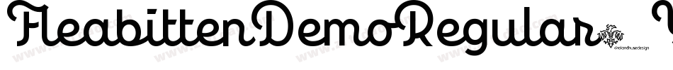 FleabittenDemoRegular-Yzzwj字体转换