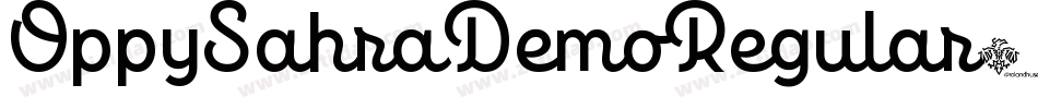OppySahraDemoRegular字体转换