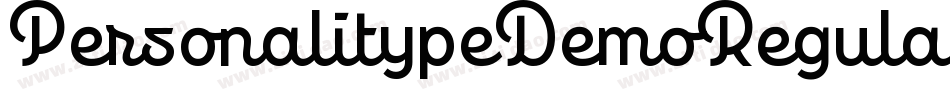 PersonalitypeDemoRegularRegular-ExRr字体转换