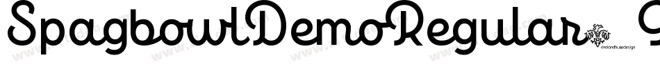 SpagbowlDemoRegular-GzzO字体转换 SpagbowlDemoRegular-GzzO字体转换