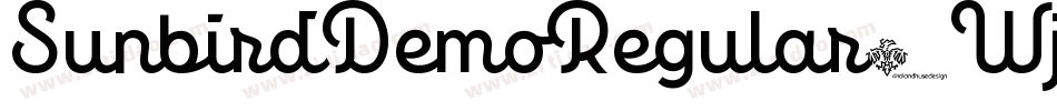 SunbirdDemoRegular-Wjl4字体转换