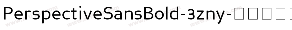 PerspectiveSansBold-3zny字体转换