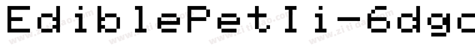 EdiblePetIi-6dgo字体转换