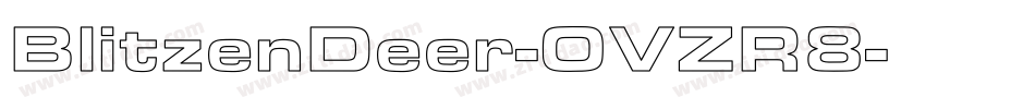 BlitzenDeer-OVZR8字体转换